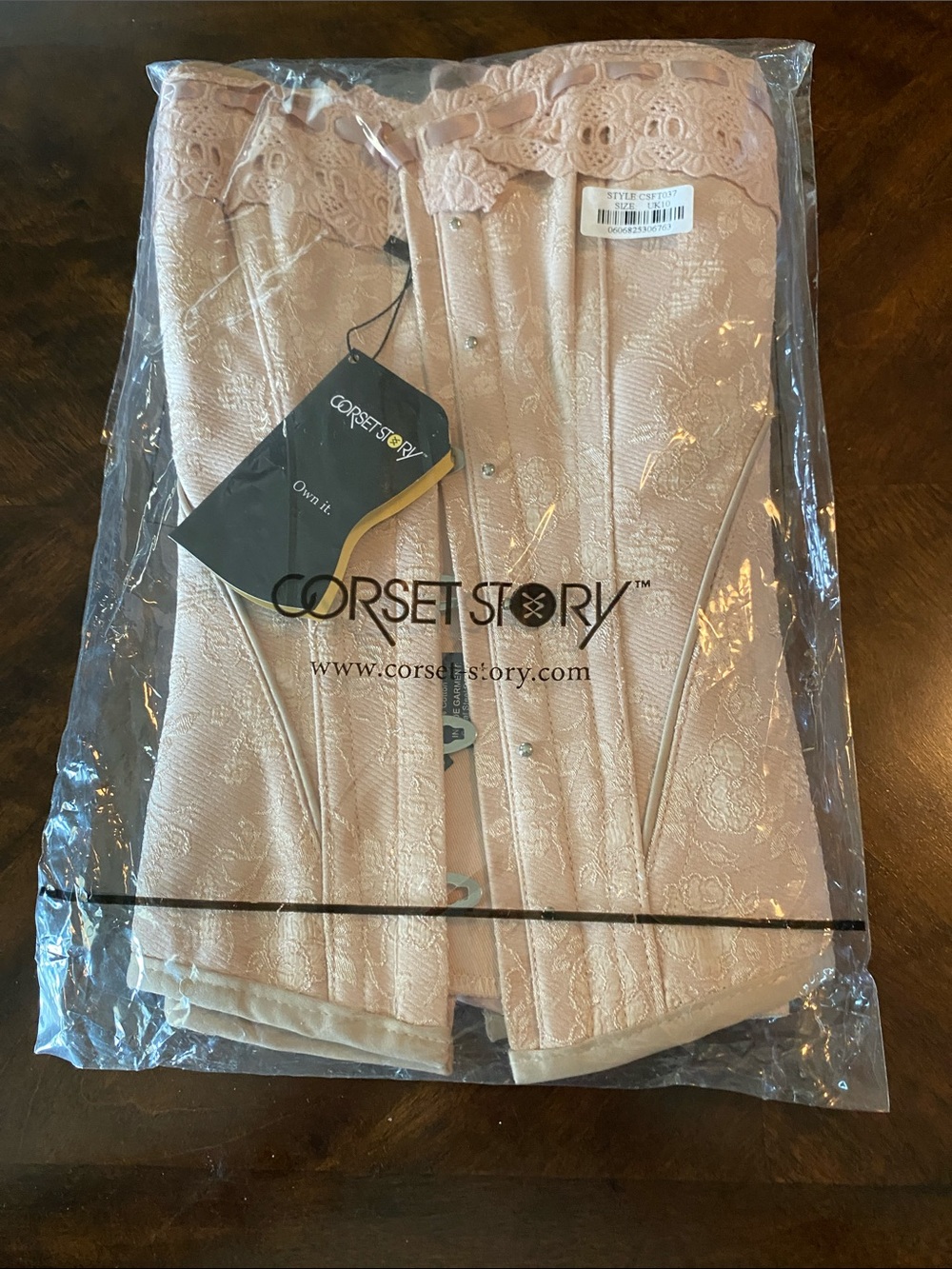 NWT Corset Story Women Size 6 (uk 10) beige corset